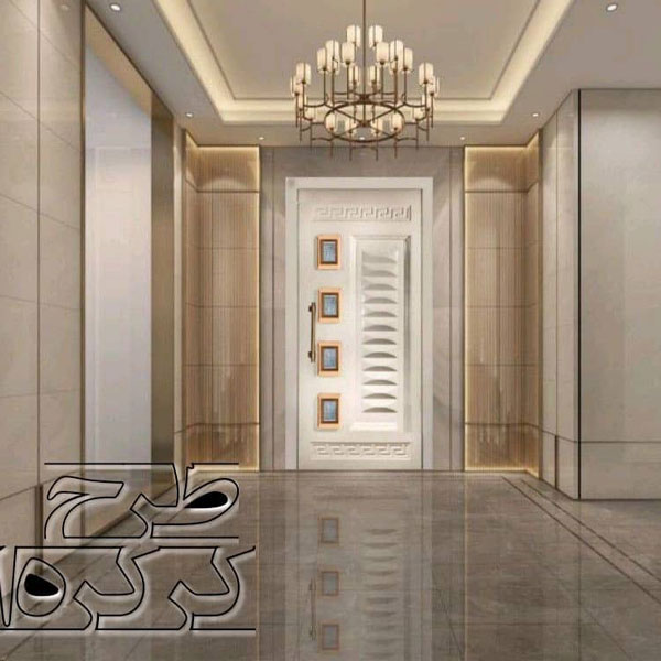 درب لولایی طرح کرکره ای
